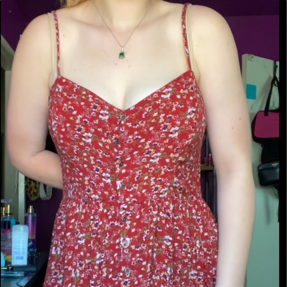 Red dress